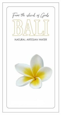 Trademark FROM THE ISLAND OF GODS BALI NATURAL ARTESIAN WATER + LOGO