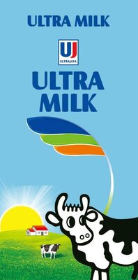 Trademark UJ ULTRAJAYA ULTRA MILK + LUKISAN