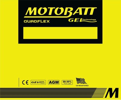 Trademark MOTOBATT QUADFLEX GEL TECHNOLOGY