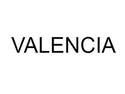 Trademark VALENCIA