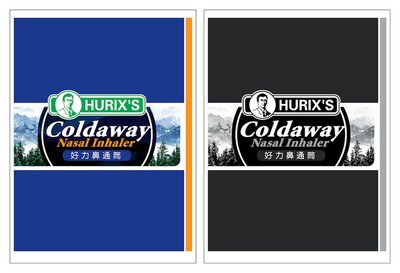 Trademark Hurix's Coldaway Nasal Inhaler Label