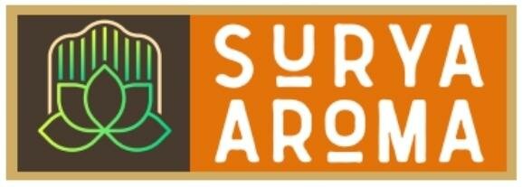 Trademark SURYA AROMA + LOGO