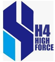 Trademark H4 HIGH FORCE + Logo