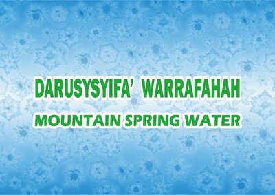 Trademark DARUSYSYIFA’ WARRAFAHAH MOUNTAIN SPRING WATER