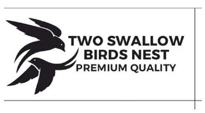 Trademark TWO SWALLOW BIRDS NEST + LOGO