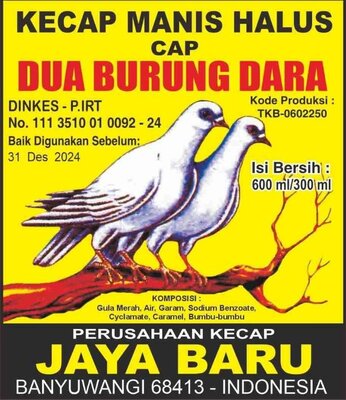 Trademark dua burung dara