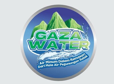 Trademark GAZA WATER Air Minum Dalam Kemasan Dari Mata Air Pengunungan Salak