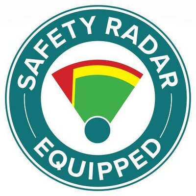 Trademark SAFETY RADAR EQUIPPED and Logo