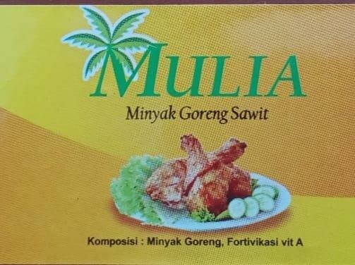 Trademark mulia minyak goreng sawit