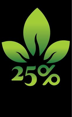 Trademark 25 % + logo/lukisan