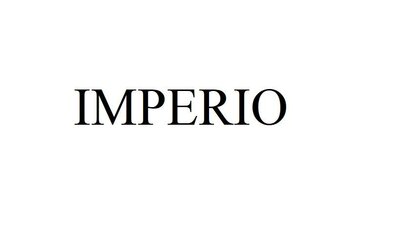 Trademark IMPERIO