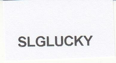 Trademark SLGLUCKY