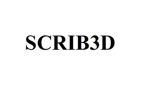 Trademark SCRIB3D