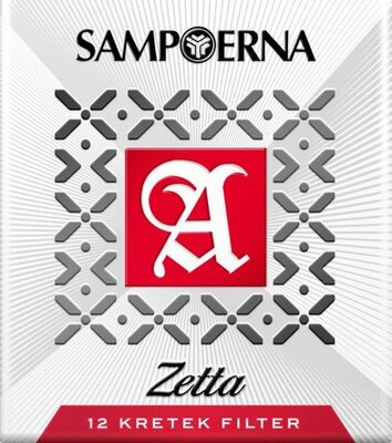 Trademark SAMPOERNA A ZETTA 12 KRETEK FILTER