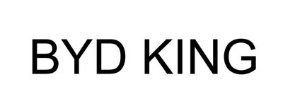 Trademark BYD KING