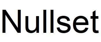 Trademark Nullset