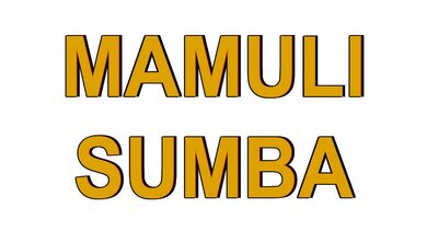 Trademark MAMULI SUMBA