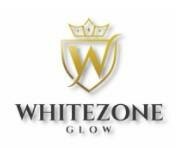 Trademark WHITEZONE GLOW + LOGO/LUKISAN