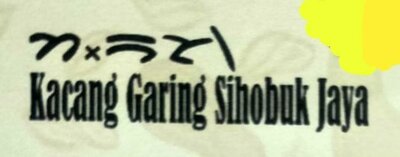 Trademark KACANG GARING SIHOBUK JAYA + LOGO