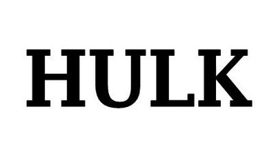 Trademark HULK