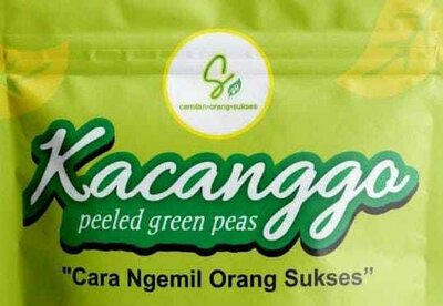 Trademark Kacanggo (Kacanggo peeled green peas "Cara Ngemil Orang Sukses" + LOGO)