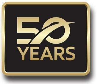 Trademark 50 YEARS Logo