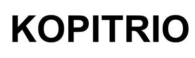 Trademark KOPITRIO