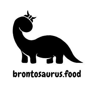 Trademark brontosaurus.food + Lukisan/ Logo