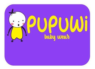 Trademark PUPUWI baby wear + Logo