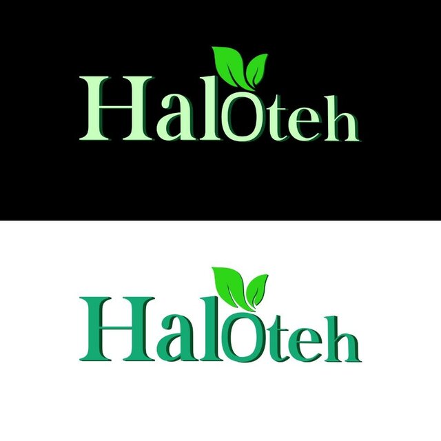 Trademark Haloteh (Haloteh + Gambar daun)