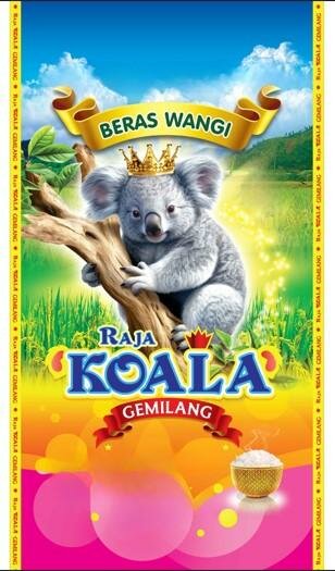 Trademark BERAS WANGI RAJA KOALA GEMILANG + LOGO