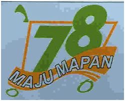 Trademark 78 MAJU MAPAN