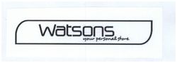 Trademark WATSONS YOUR PERSONAL STORE