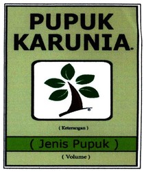 Trademark PUPUK KARUNIA