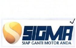 Trademark SIGMA SIAP GANTI MOTOR ANDA