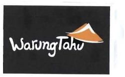 Trademark WARUNG TAHU + LOGO