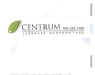 Trademark CENTRUM FOR LIFE CARE