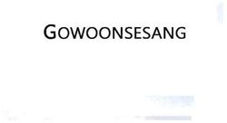 Trademark GOWOONSESANG