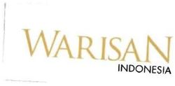 Trademark WARISAN INDONESIA