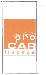 Trademark PRO CAR FINANCE