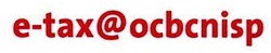 Trademark E-TAX@OCBCNISP