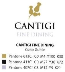 Trademark CANTIGI FINE DINING + LOGO