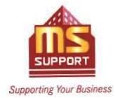 Trademark MS SUPPORT SUPPORTING YOURS BUSINESS