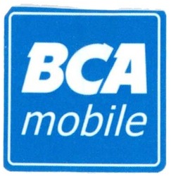 Trademark BCA MOBILE