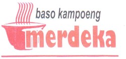 Trademark BASO KAMPOENG MERDEKA + LOGO MANGKOK