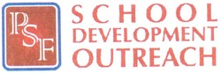 Trademark SCHOOL DEVELOPMENT OUTREACH + LOGO