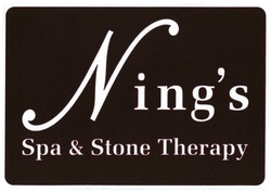 Trademark NING S SPA & STONE THERAPY