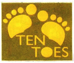 Trademark TEN TOES + LOGO