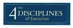 Trademark THE 4 DISCIPLINES OF EXECUTION