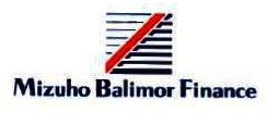 Trademark MIZUHO BALIMOR FINANCE + LOGO